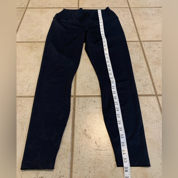 90 Degree By Reflex Navy Blue Camo Athletic Leggings - Size M - Picture 7 of 7
